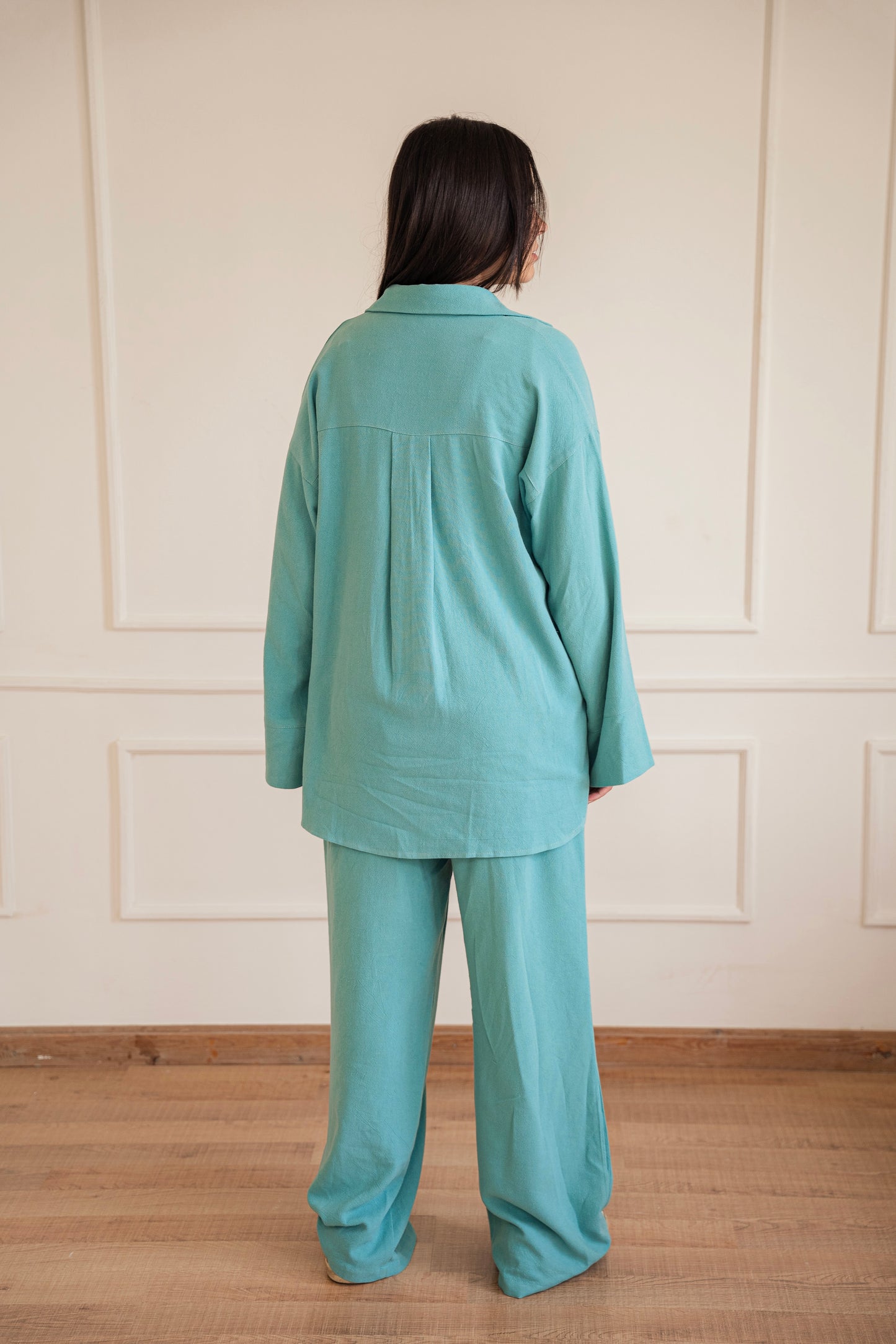 Lino - set in Teal