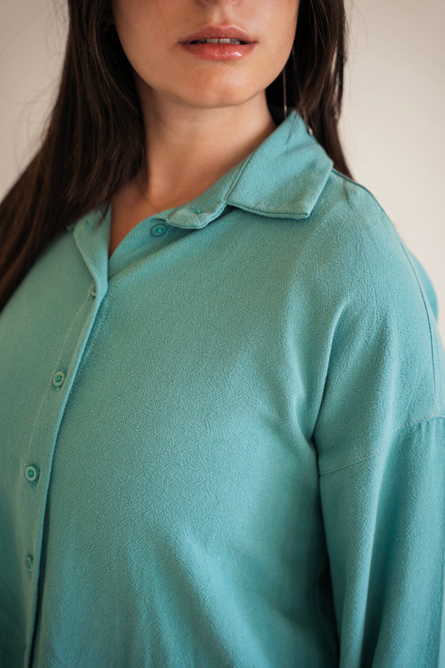 Lino - set in Teal