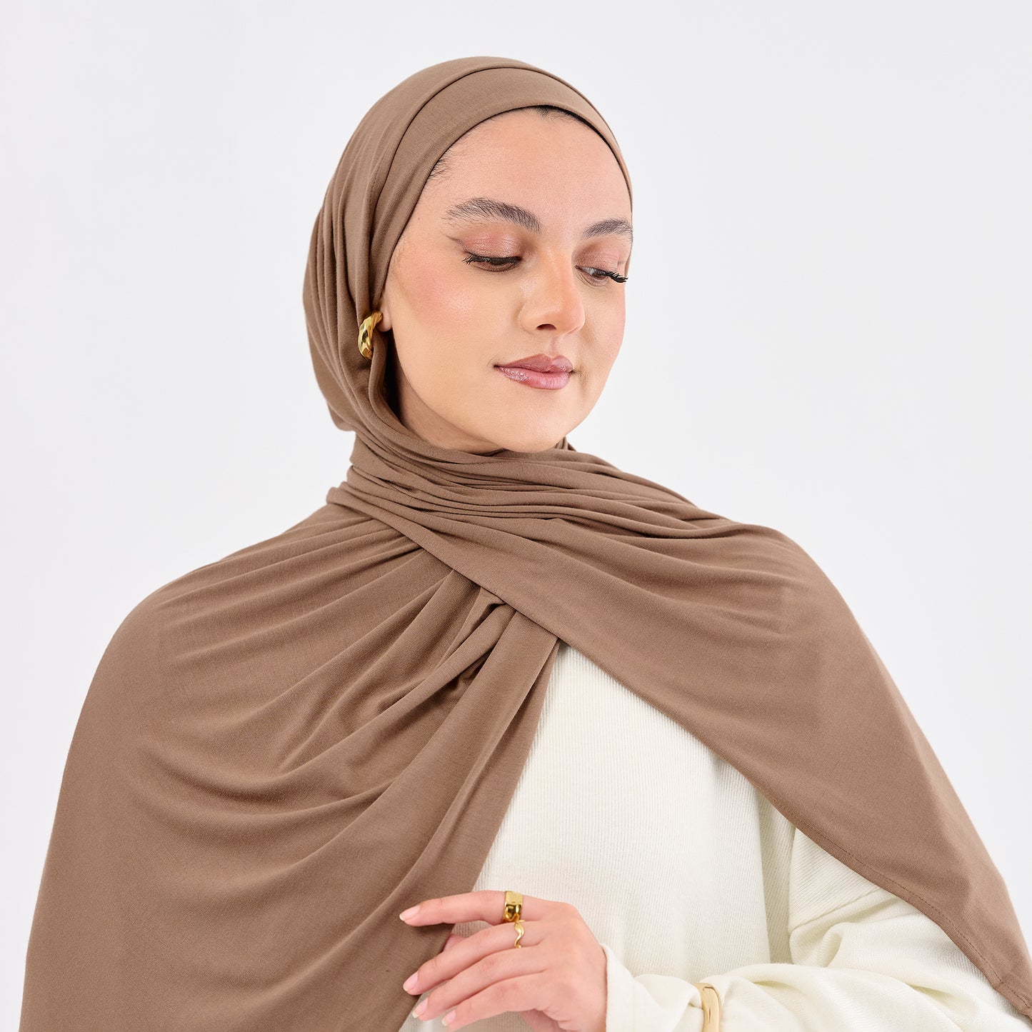 Light Brown jersey set