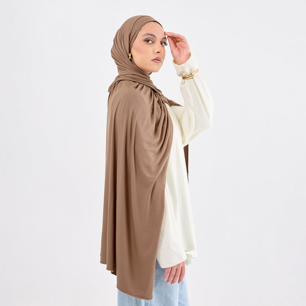 Light Brown jersey set