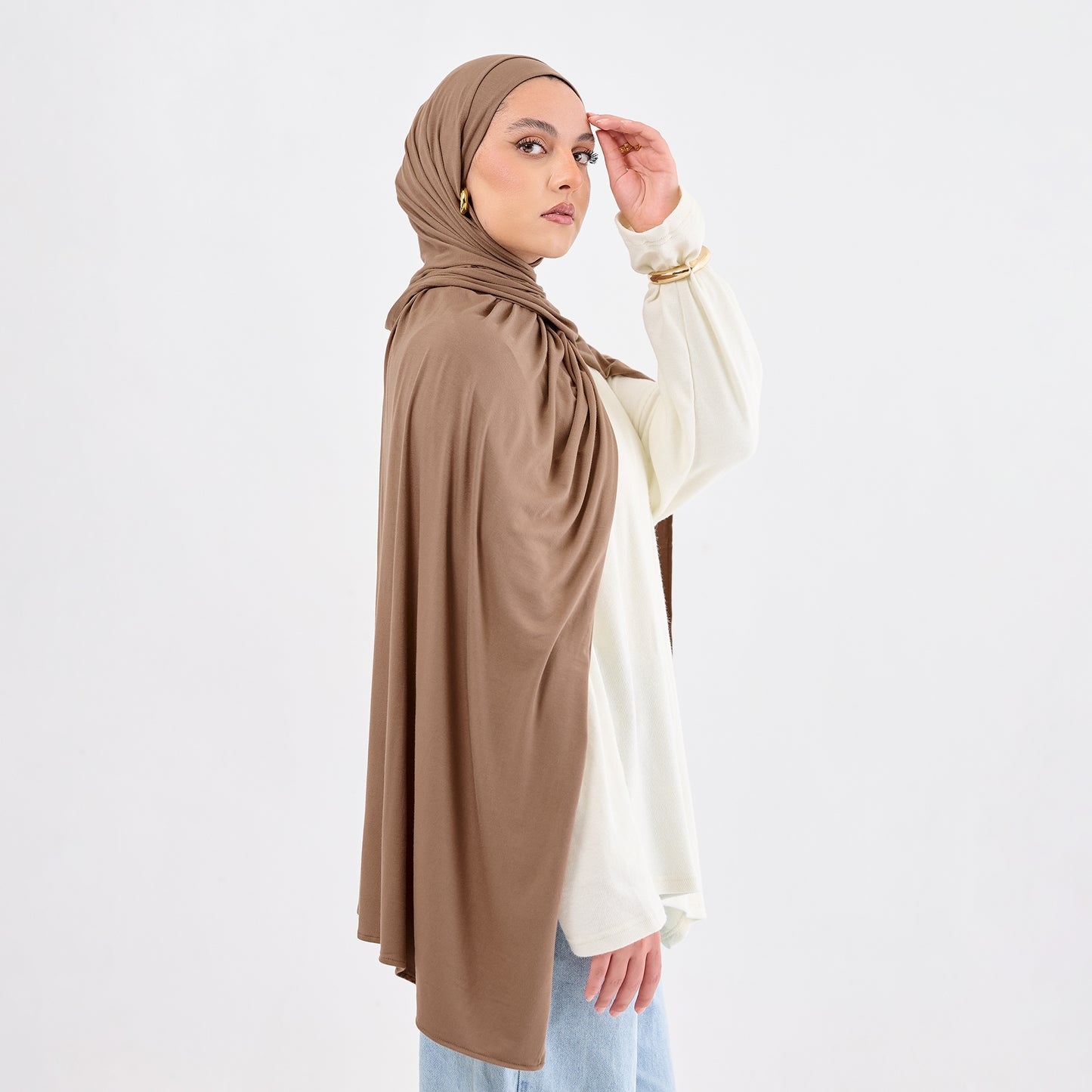 Light Brown jersey set