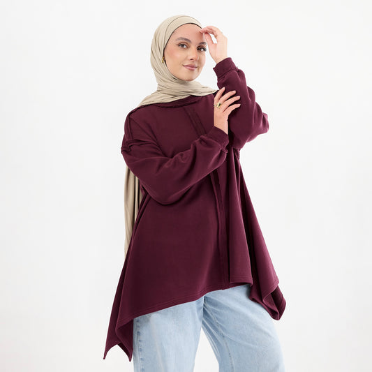 Drift Sweatshirt Maroon
