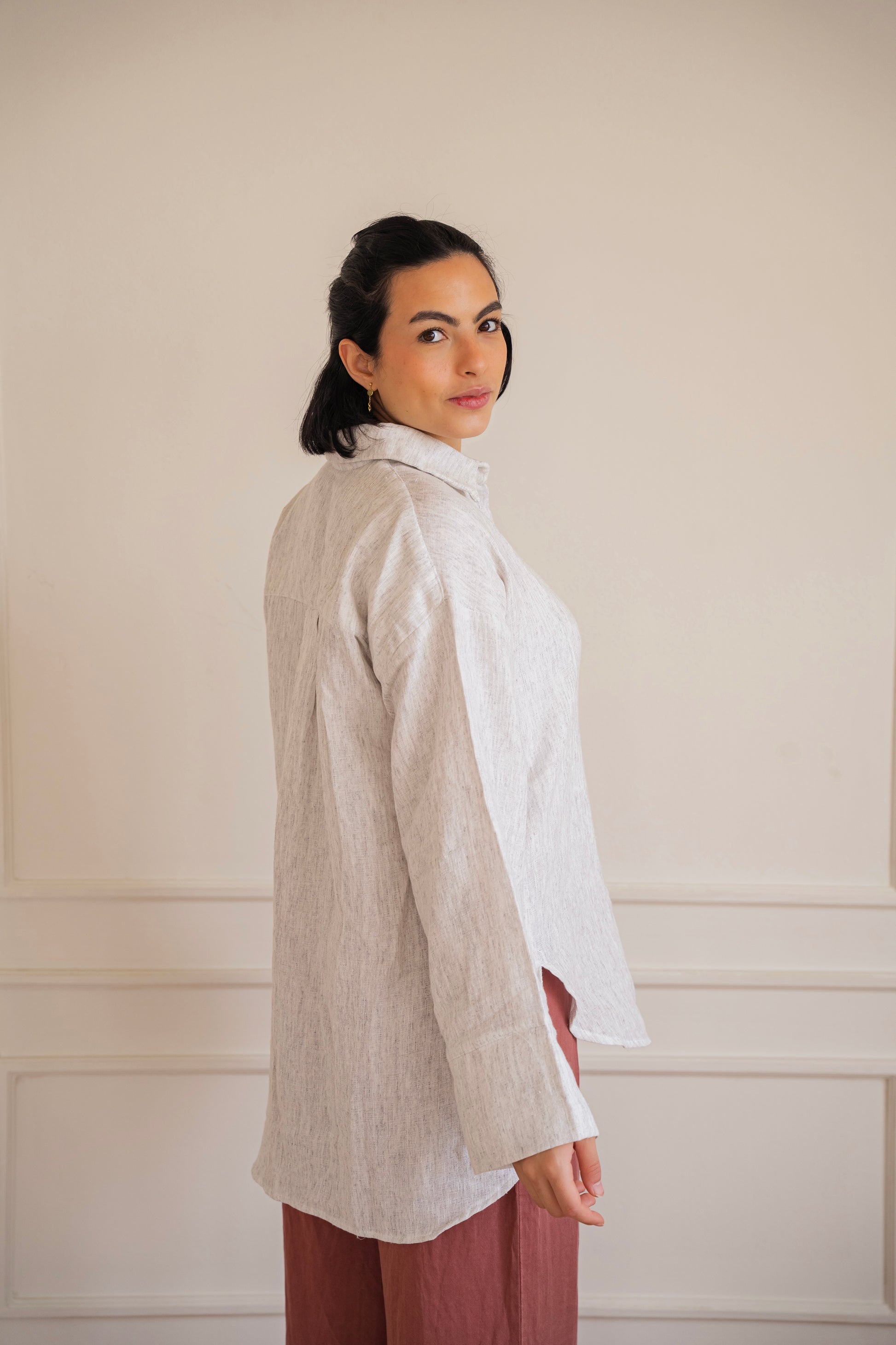 Foggy Ash - Cotton Muslin