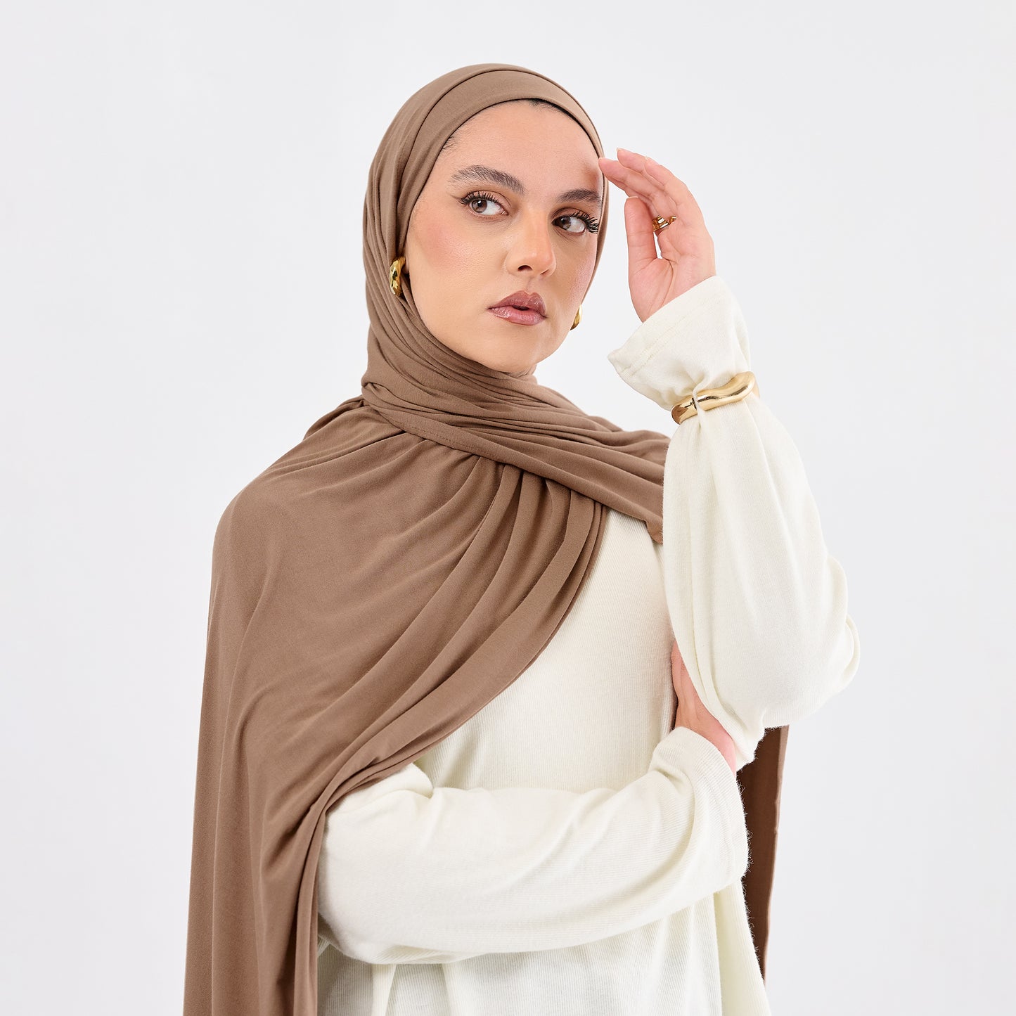 Light Brown jersey set