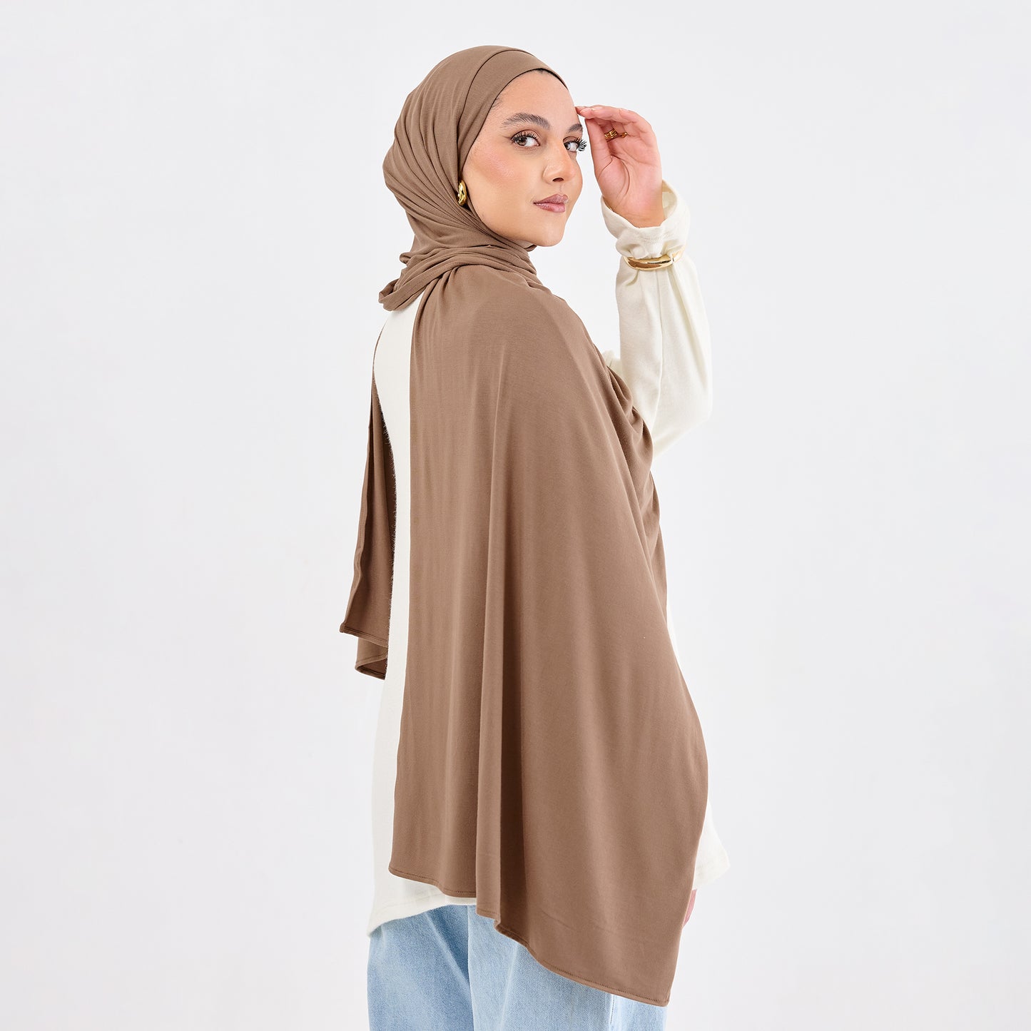 Light Brown jersey set