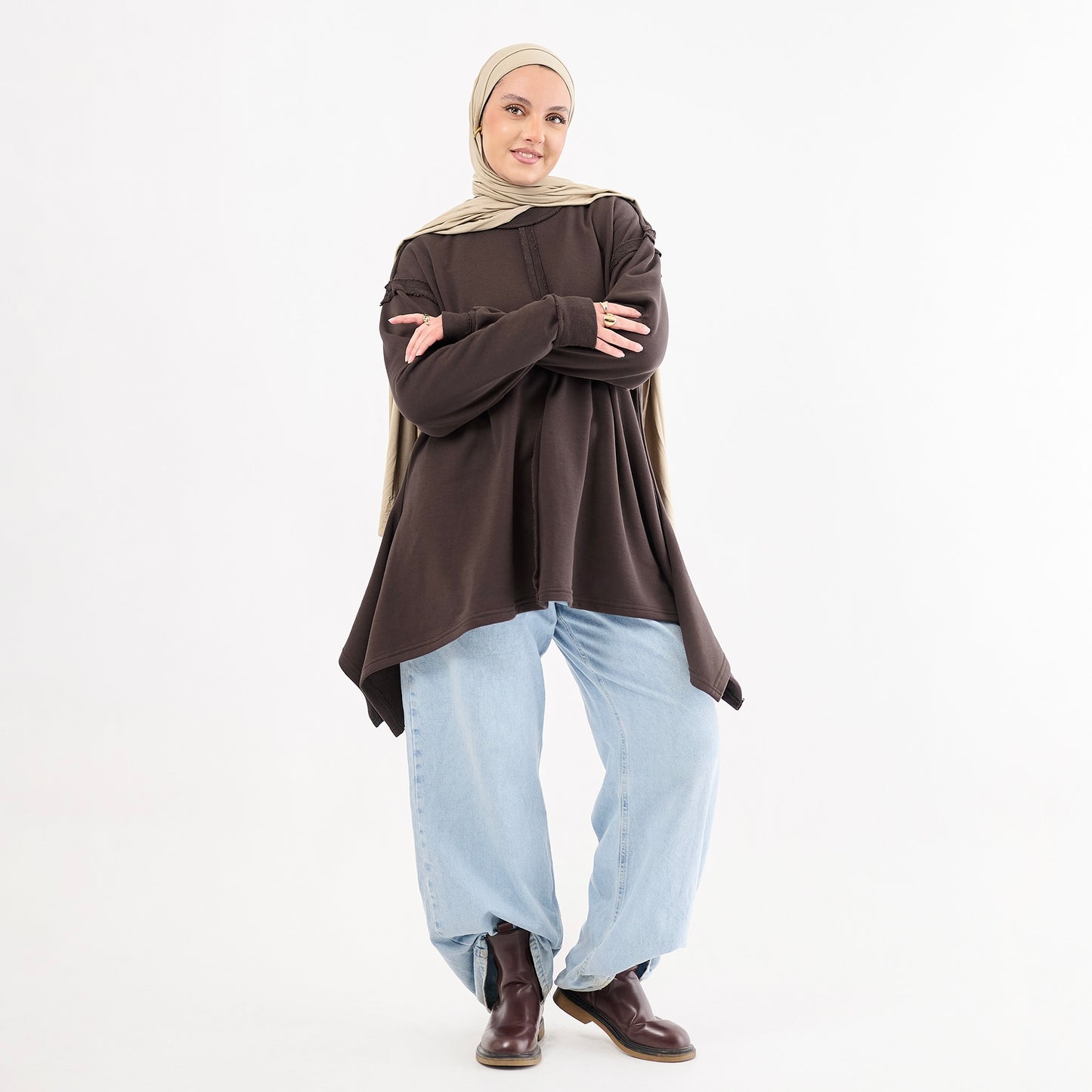Drift Sweatshirt Brown