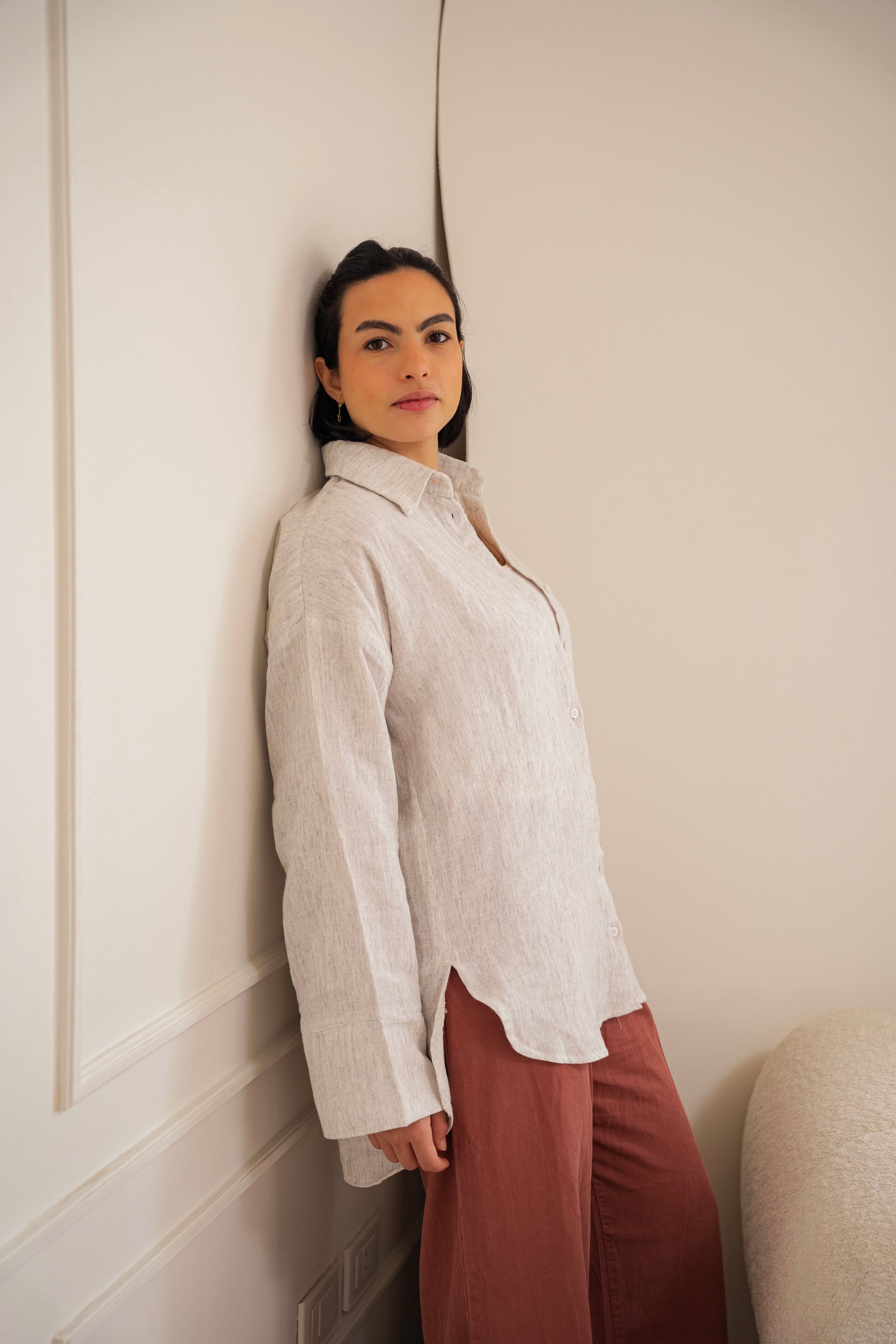 Foggy Ash - Cotton Muslin