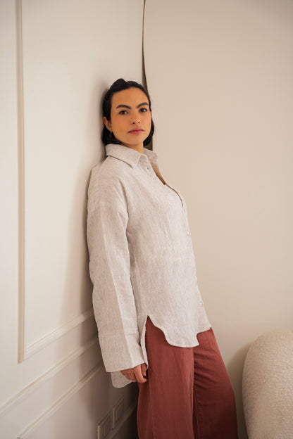 Foggy Ash - Cotton Muslin