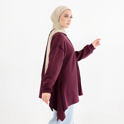 Drift Sweatshirt Maroon