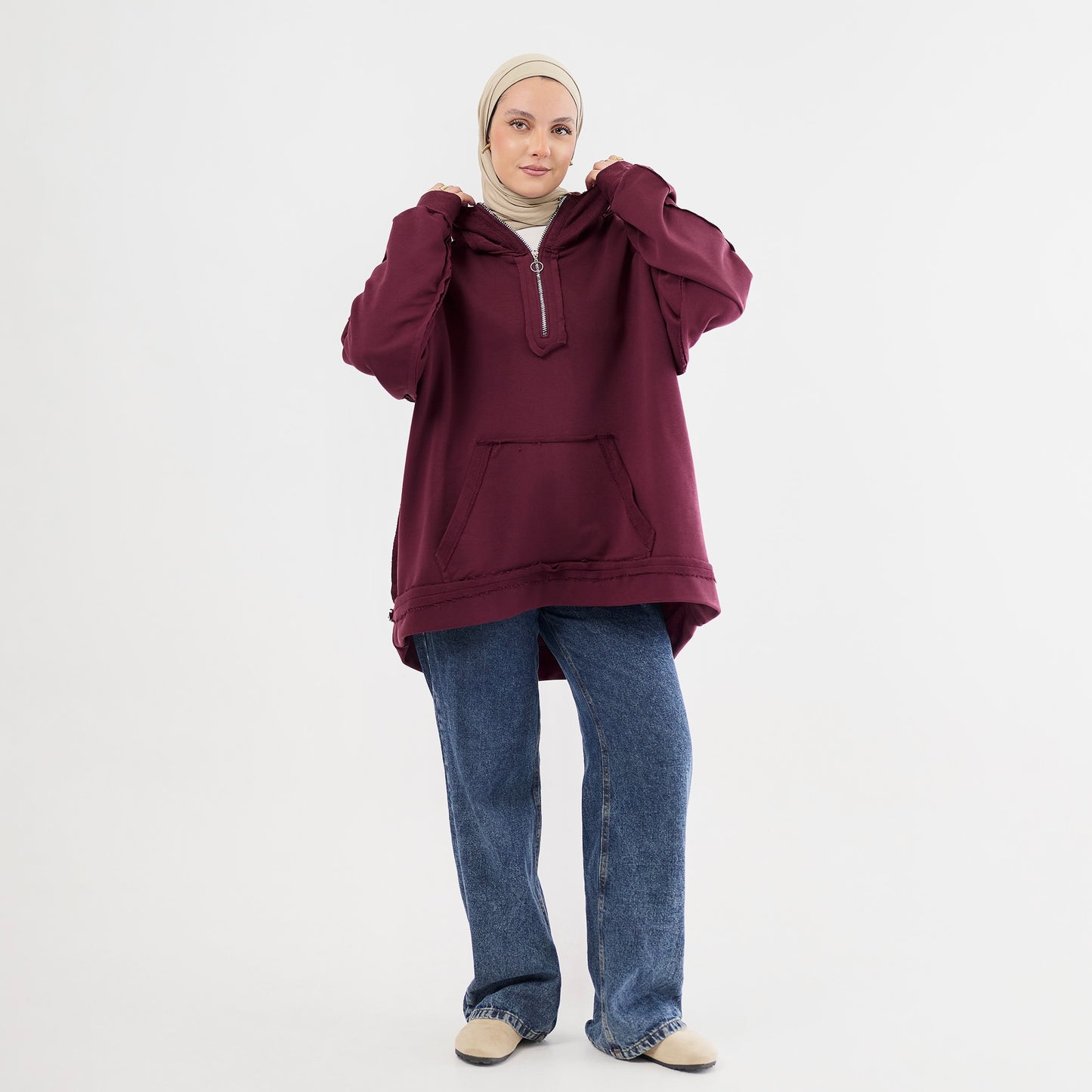 Go-To Sweatshirt Mroon