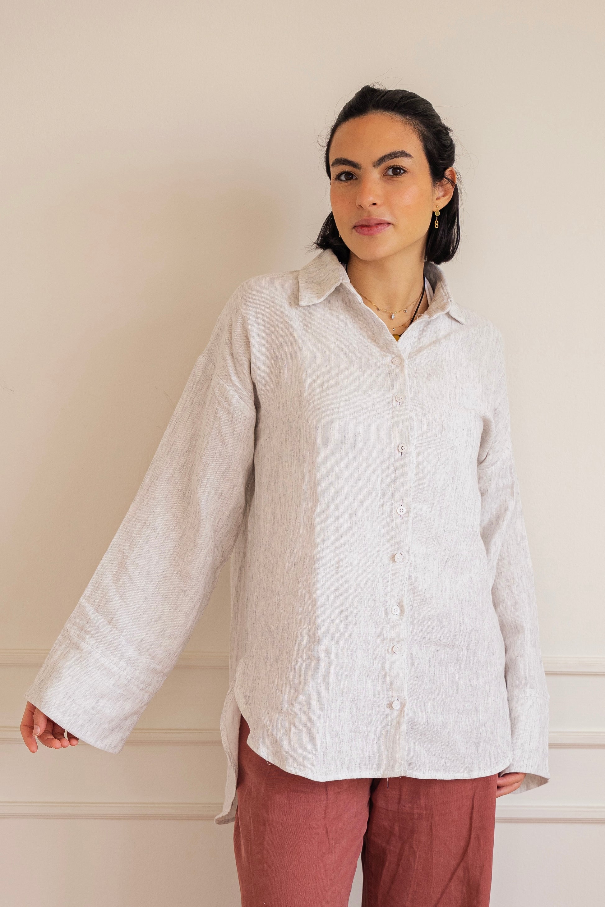 Foggy Ash - Cotton Muslin