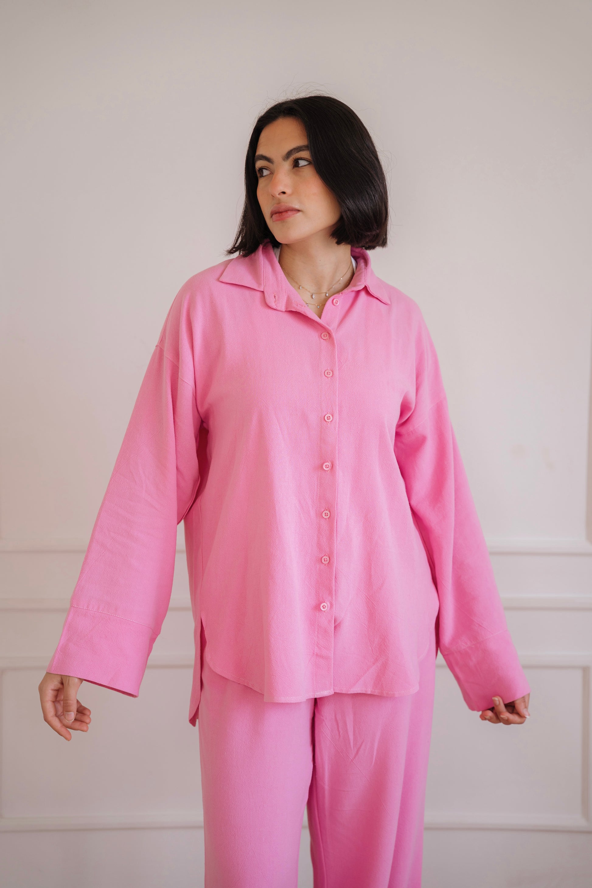 Lino - set in Candy pink