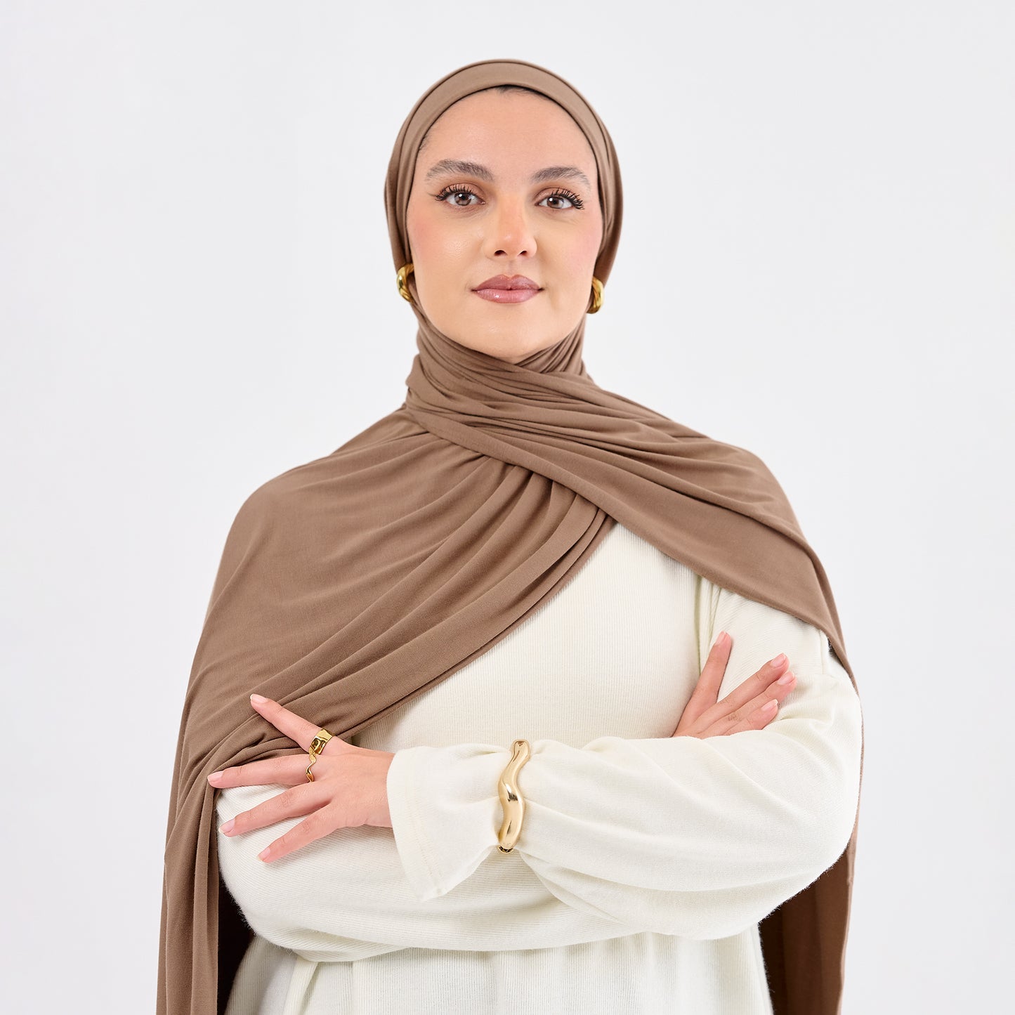 Light Brown jersey set