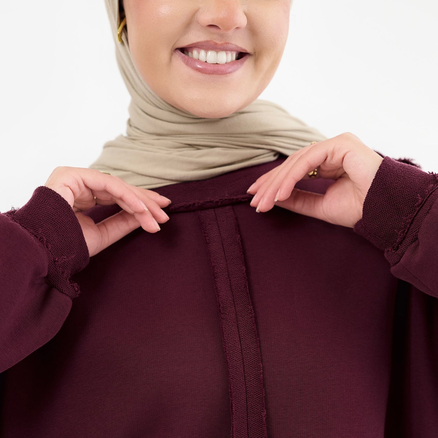 Drift Sweatshirt Maroon