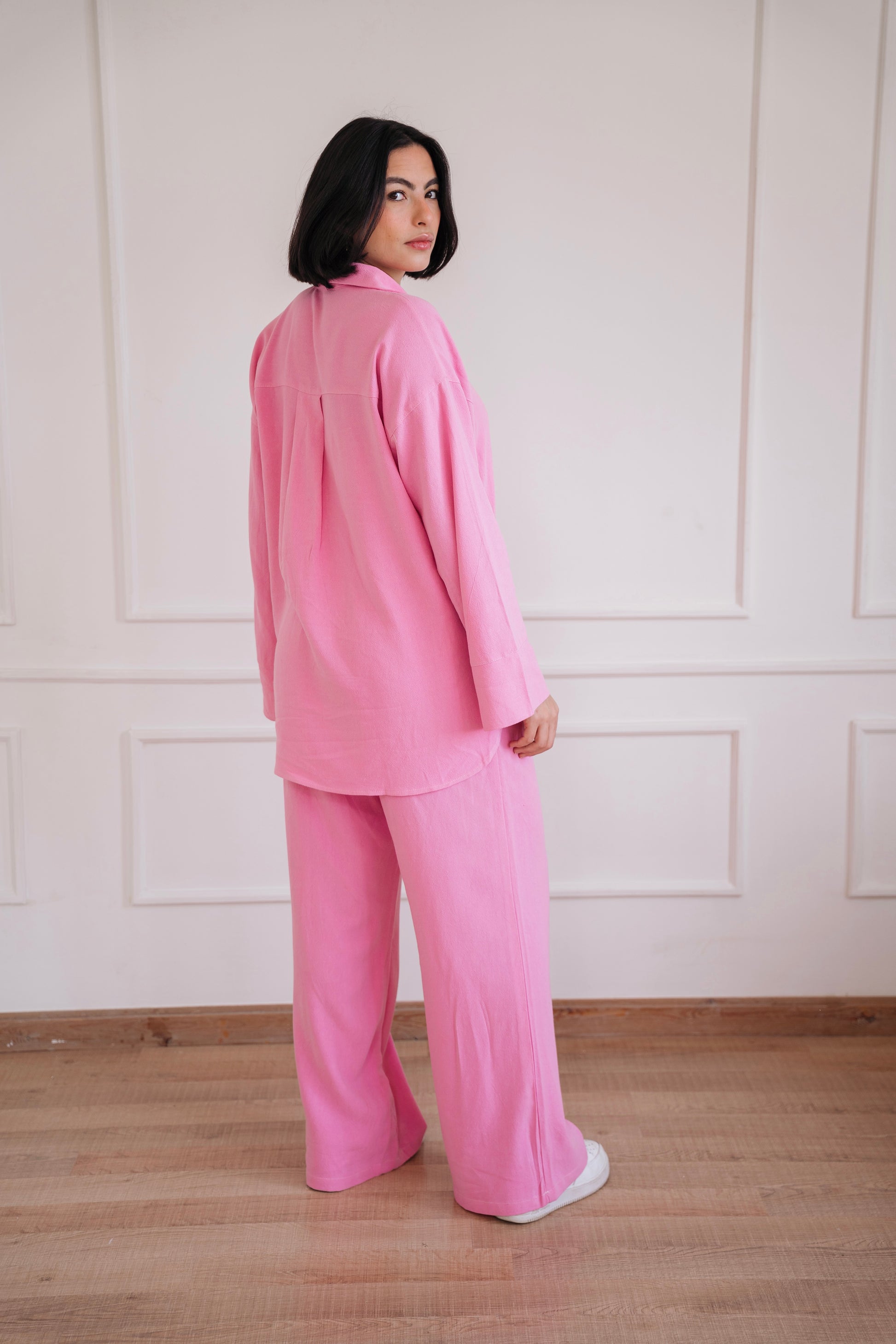 Lino - set in Candy pink