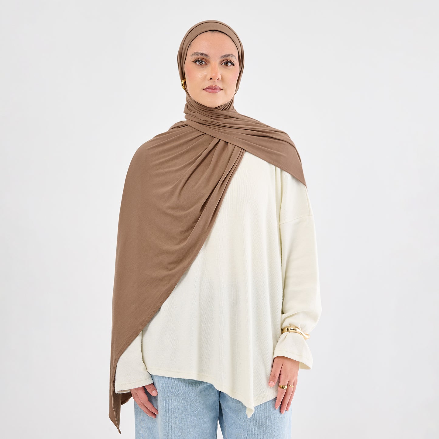 Light Brown jersey set