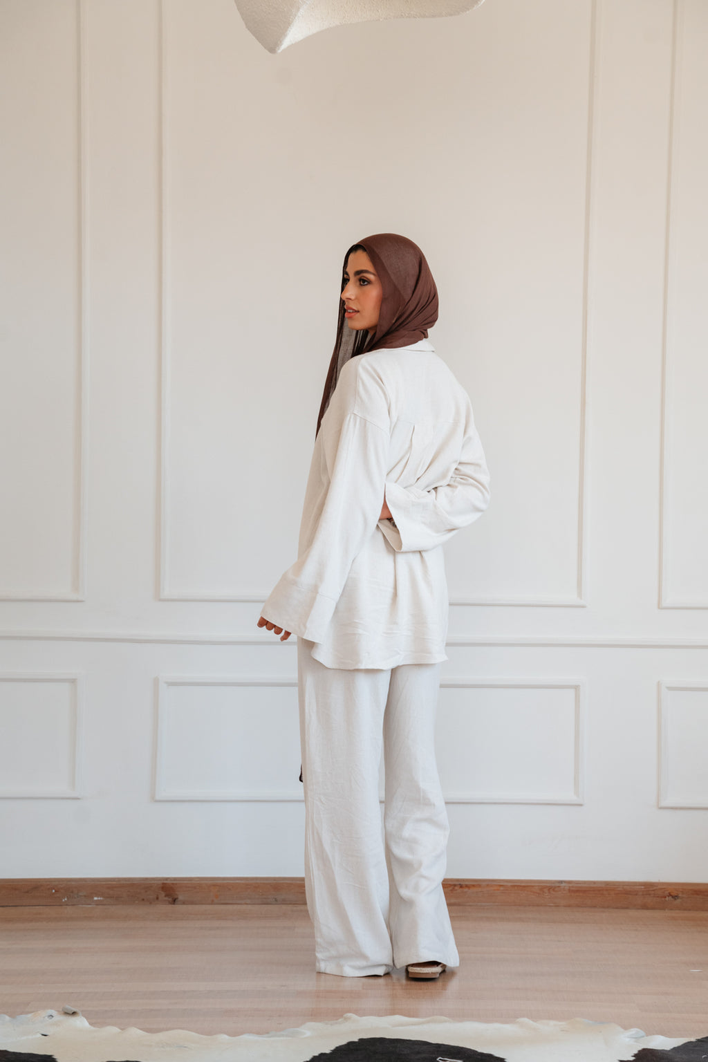 Lino - shirt in Beige