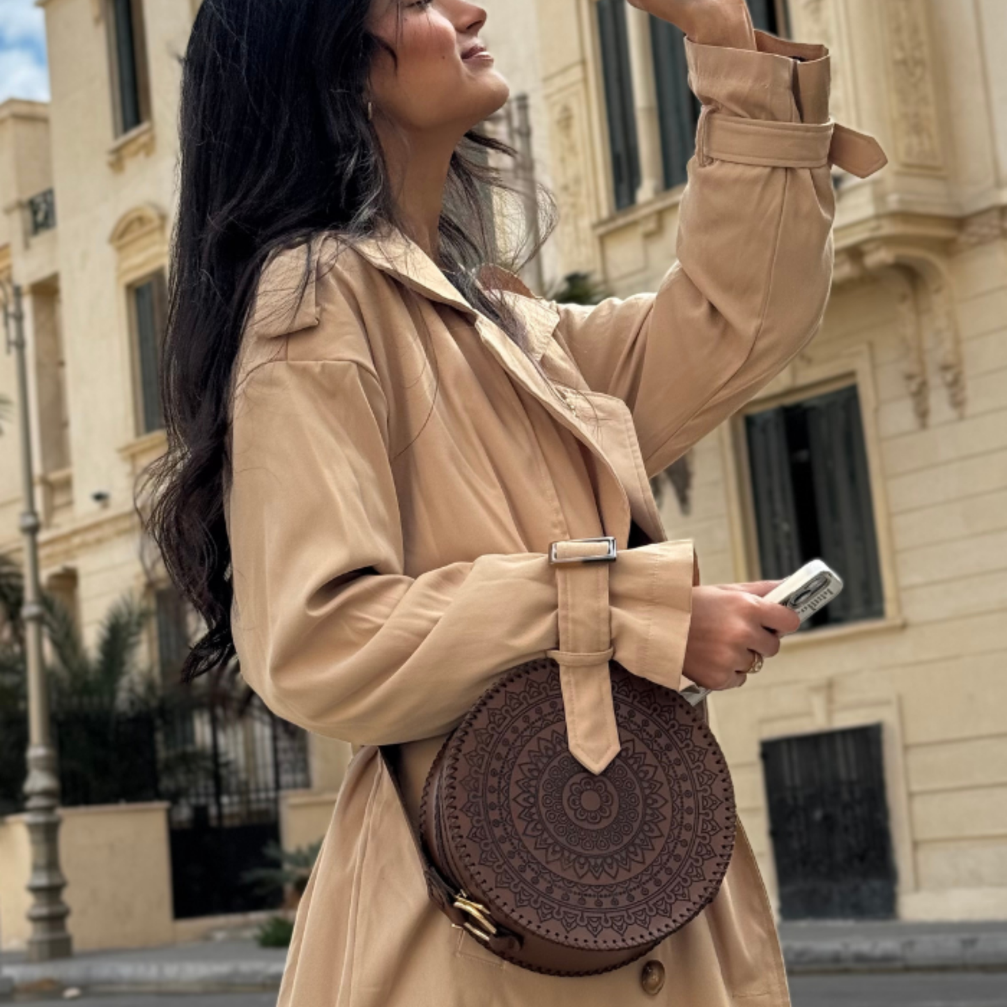 Genuine leather - Mandela bag