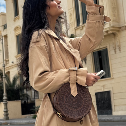 Genuine leather - Mandela bag